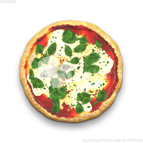 Image of pizza margherita