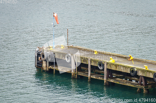 Image of old pier New Zealand