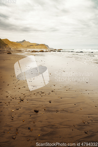 Image of Beach at Marokopa New Zealand