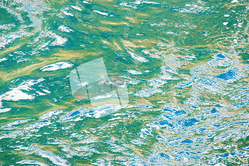 Image of high contrast water surface