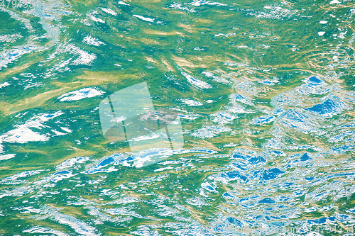 Image of high contrast water surface