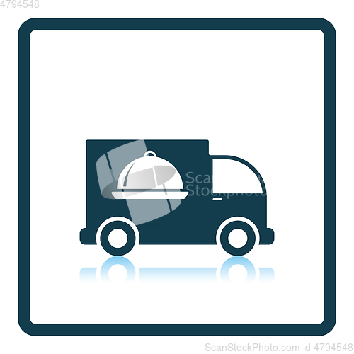 Image of Delivering car icon