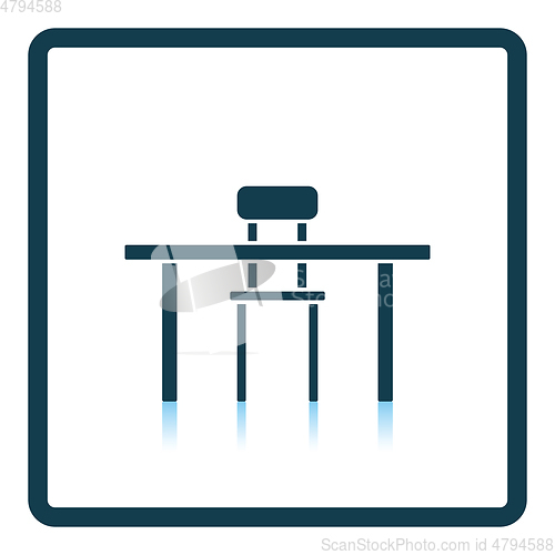 Image of Icon of Table and chair