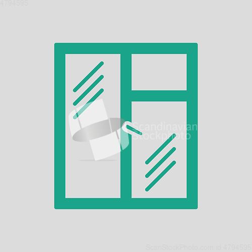 Image of Icon of closed window frame