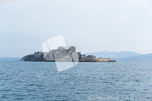 Image of Battleship Island in Nagasaki city