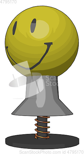 Image of A toy cartoon vector or color illustration