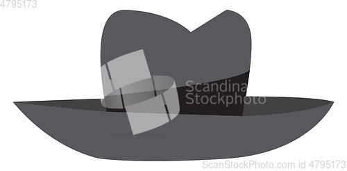 Image of Fedora vector or color illustration