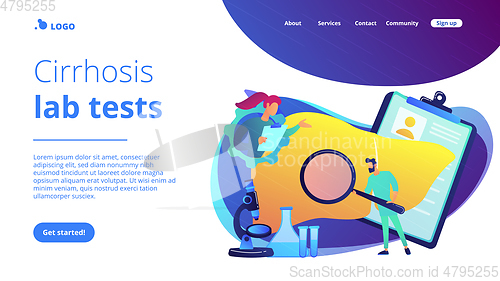 Image of Cirrhosis concept landing page.