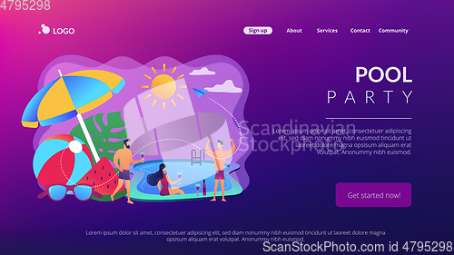 Image of concept landing page.