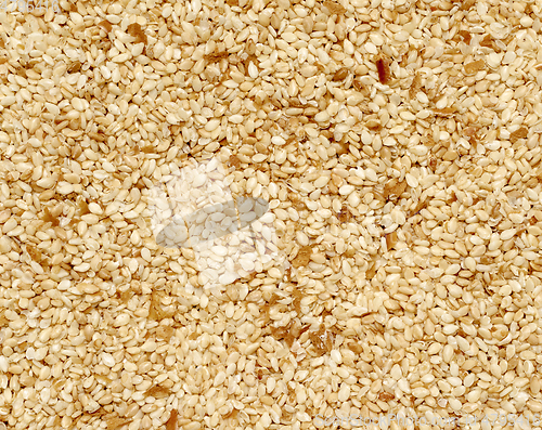 Image of mostly sesame background