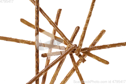 Image of salt sticks closeup