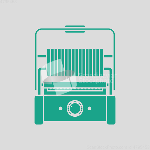 Image of Kitchen electric grill icon