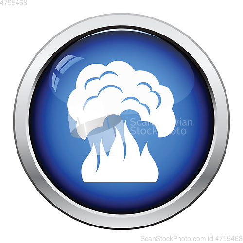 Image of Fire and smoke icon