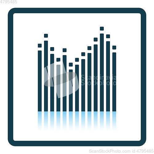 Image of Graphic equalizer icon