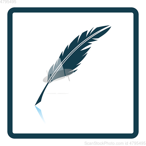 Image of Writing feather icon