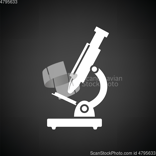 Image of School microscope icon