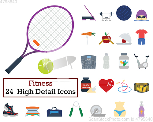 Image of 24 Fitness Icons