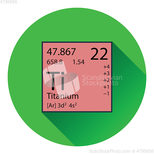 Image of Icon of chemistry element