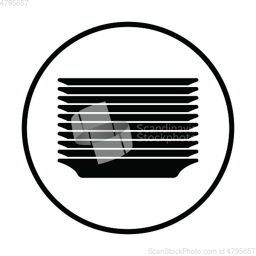 Image of Plate stack icon