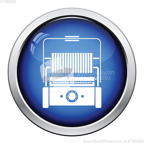 Image of Kitchen electric grill icon