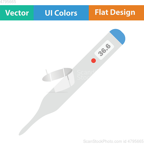 Image of Medical thermometer icon