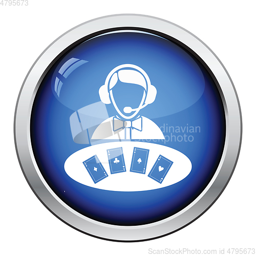 Image of Casino dealer icon