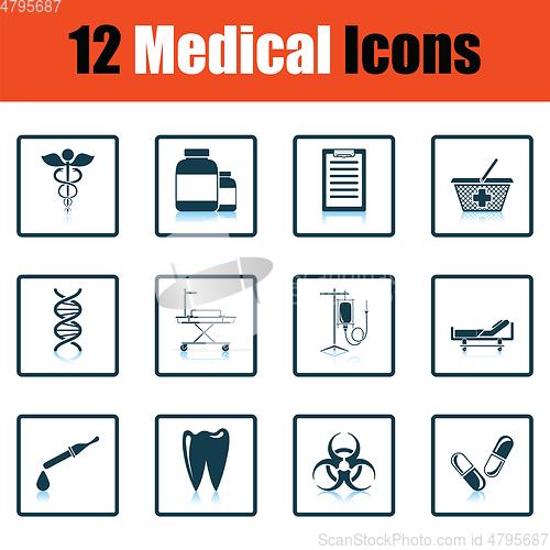 Image of Medical icon set