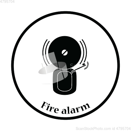 Image of Fire alarm icon