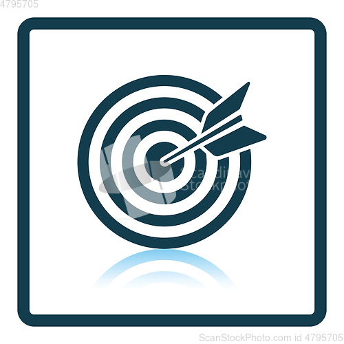 Image of Icon of Target with dart