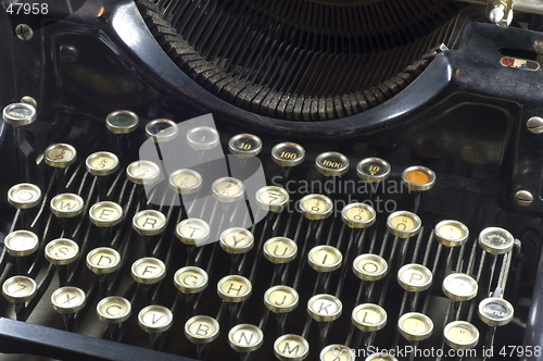 Image of Typewriter old