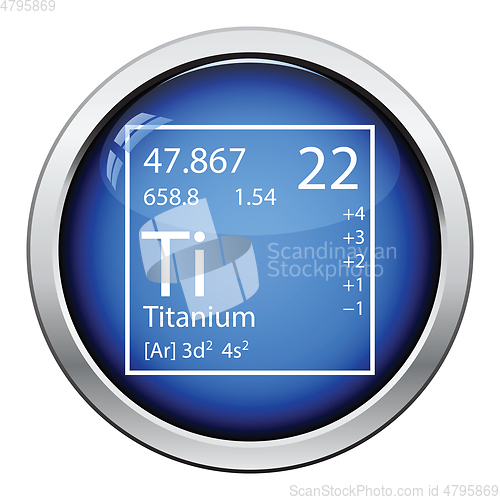 Image of Icon of chemistry element