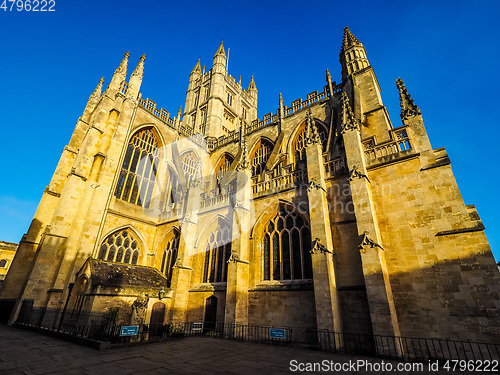 Image of HDR Bath Abbey in Bath