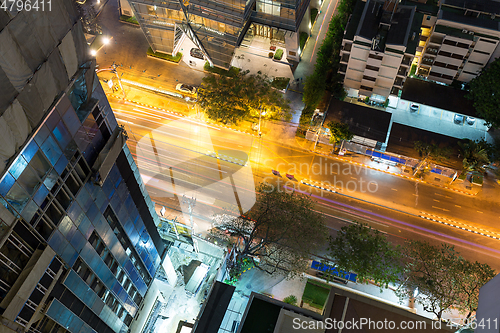 Image of Top view of Bangkok city