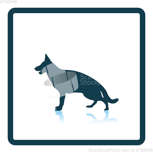 Image of German shepherd icon