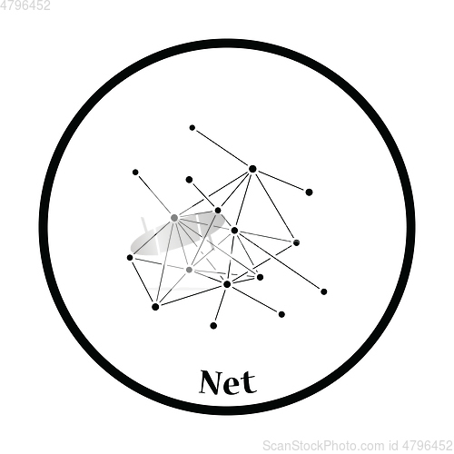 Image of Connection net icon