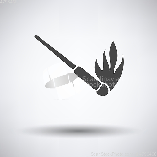 Image of Burning matchstik icon