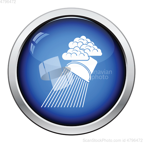 Image of Rainfall like from bucket icon