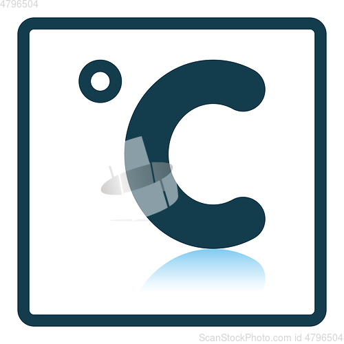 Image of Celsius degree icon