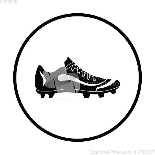 Image of American football boot icon