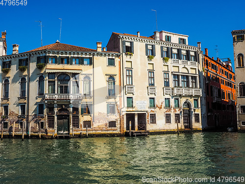 Image of Canal Grande in Venice HDR