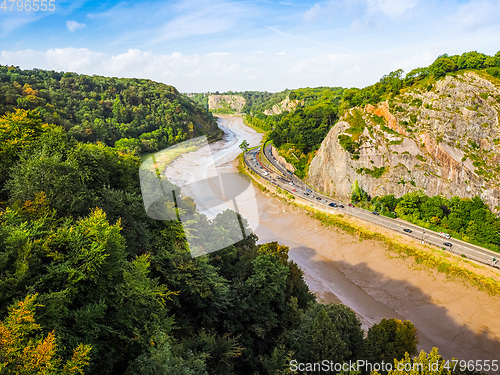 Image of HDR River Avon Gorge in Bristol