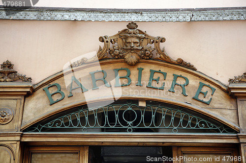 Image of Old barber shop