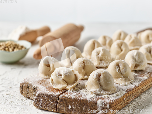 Image of fresh homemade dumplings