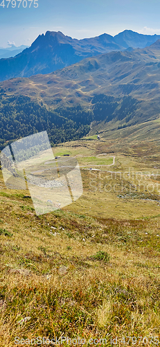 Image of South Tyrolean Alps in autumn