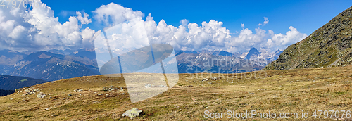 Image of South Tyrolean Alps in autumn