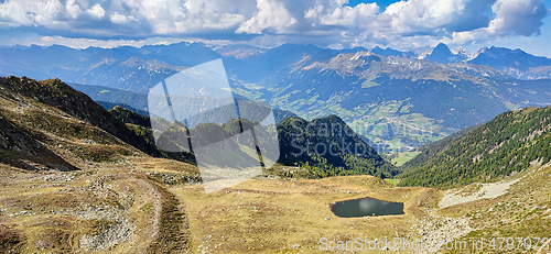 Image of South Tyrolean Alps in autumn