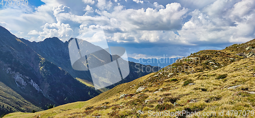 Image of South Tyrolean Alps in autumn