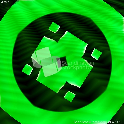 Image of Abstract 3d background