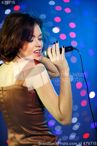 Image of female singer