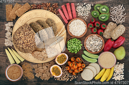 Image of Vegan Health Food High in Dietary Fibre